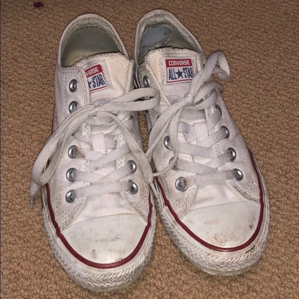 White Converse AllStar